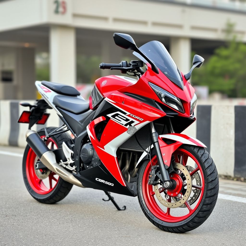 สไตล์สปอร์ตของ CBR650R 2026